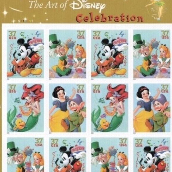 2005 The Art of DISNEY CELEBRATION Mint Sheet 20/ 37¢ Mickey Mouse #205722939073 - Picture 3 of 3